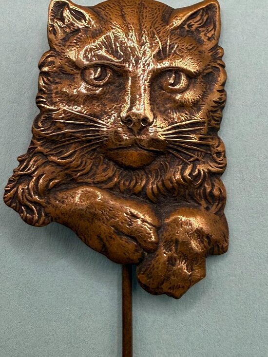 Jewelry - Vintage Cat Victorian Revival Stick Pin